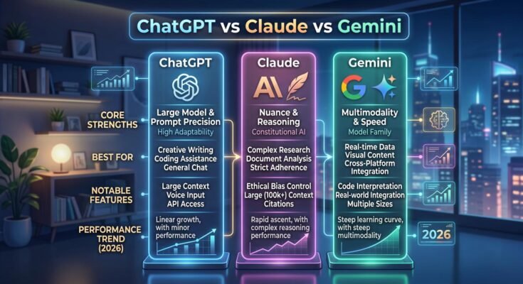 ChatGPT vs Claude vs Gemini Which AI Should You Use in 2026