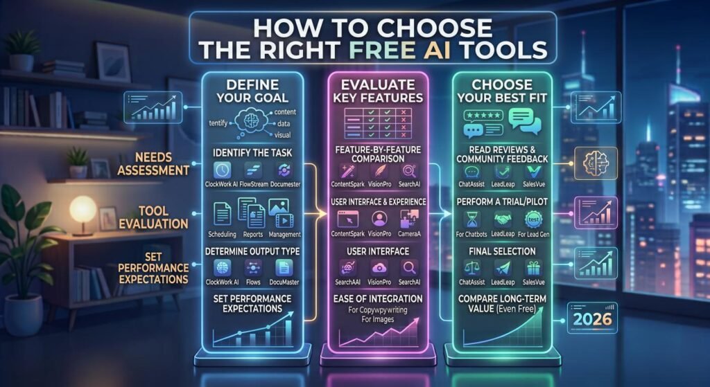 How to Choose the Right Free AI Tools